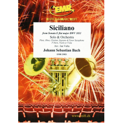 Siciliano - Johann Sebastian Bach / Arr. Jan Valta