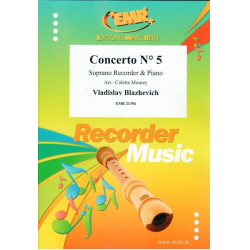 Concerto No. 5 - Vladislav Blazhevich / Arr. Colette Mourey
