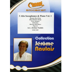 3 Alto Saxophones & Piano Vol. 1 -Jérôme Naulais