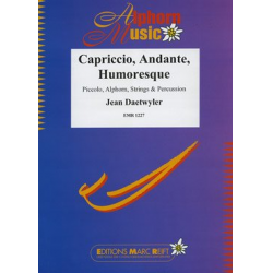 Capriccio, Andante & Humoresque - Jean Daetwyler