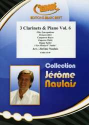 3 Clarinets & Piano Vol. 6 - Jérôme Naulais