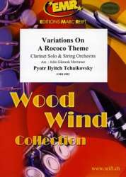 Variations On A Rococo Theme - Piotr Ilich Tchaikowsky (Pyotr Peter Ilyich Iljitsch Tschaikovsky) / Arr. John Glenesk Mortimer