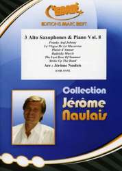 3 Alto Saxophones & Piano Vol. 8 -Jérôme Naulais