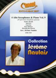 4 Alto Saxophones & Piano Vol. 9 - Jérôme Naulais
