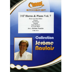 3 Eb Horns & Piano Vol. 7 - Jérôme Naulais