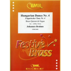 Hungarian Dance No. 4 -Johannes Brahms / Arr.Jeffrey Stone