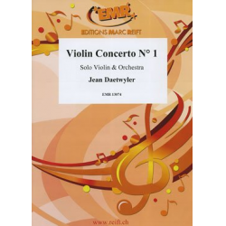 Violin Concerto No. 1 - Jean Daetwyler