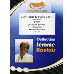 3 Eb Horns & Piano Vol. 4 - Jérôme Naulais