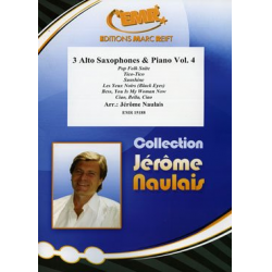 3 Alto Saxophones & Piano Vol. 4 -Jérôme Naulais