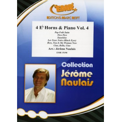 4 Eb Horns & Piano Vol. 4 - Jérôme Naulais