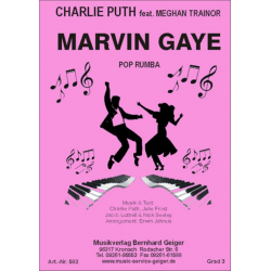 Marvin Gaye - Charlie Puth / Arr. Erwin Jahreis