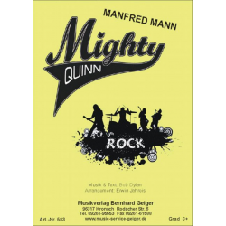 Mighty Quinn - Manfred Mann - Bob Dylan / Arr. Erwin Jahreis