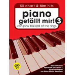 Piano gefällt mir! 50 Chart und Film Hits - Band 3 mit CD -Hans-Günter Heumann