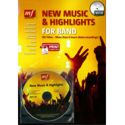 Promo Kat + CD: Musikverlag Frank 2014 - New Music & Highlights for Band