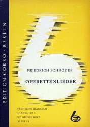 Operettenlieder - Friedrich Schröder