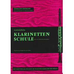 Leichtfaßliche Schule für Klarinette -Hermann Hofmann