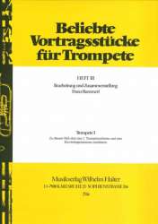 Beliebte Vortragsstücke für Trompete - Diverse / Arr. Franz Bummerl