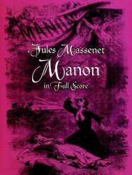 Manon in Full Score - Jules Massenet