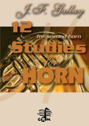 12 Studies for Second Horn - Jacques-Francois Gallay / Arr. Rik Vercruysse