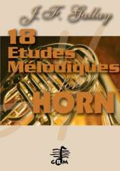 18 Etudes Mélodiques pour Cor - Opus 53 - Jacques-Francois Gallay / Arr. Rik Vercruysse