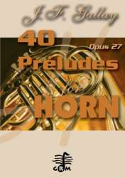 40 Preludes - Opus 27 - Jacques-Francois Gallay / Arr. Rik Vercruysse