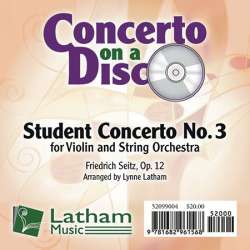 Student Concerto No. 3 in G minor, op. 12 - Friedrich Seitz / Arr. Lynne Latham