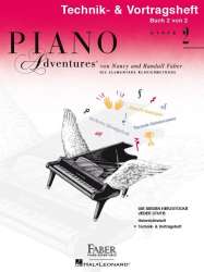 Piano Adventures: Technik- & Vortragsheft Stufe 2 -Nancy Faber / Arr.Randall Faber