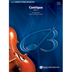 Cantique (s/o) - Gabriel Fauré / Arr. Douglas E. Wagner