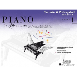Piano Adventures: Technik- & Vortragsheft 1 -Nancy Faber / Arr.Randall Faber