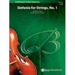 Sinfonia For Strings No.1 (s/o) - Antonio Vivaldi / Arr. Janet Farrar-Royce
