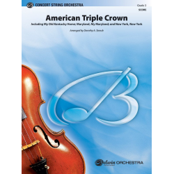 American Triple Crown (s/o) - Traditional American / Arr. Dorothy A. Straub