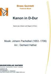 Kanon in D-Dur - Johann Pachelbel / Arr. Gerhard Hafner