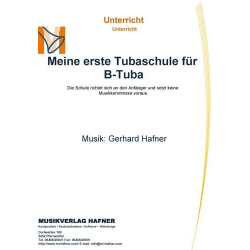 Meine erste Tubaschule für B-Tuba - Gerhard Hafner