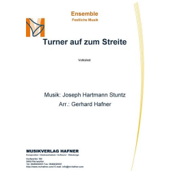 Turner auf zum Streite -Joseph Hartmann Stuntz / Arr.Gerhard Hafner