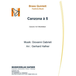 Canzona à 5 - Giovanni Gabrieli / Arr. Gerhard Hafner
