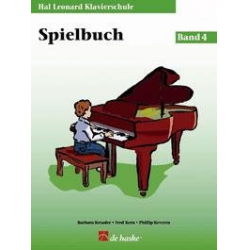 Hal Leonard Klavierschule Spielbuch 4 + CD -Phillip Keveren / Arr.Barbara Kreader