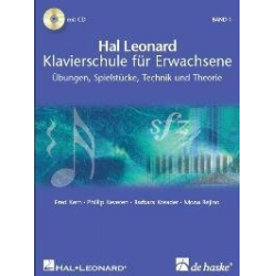 Hal Leonard Klavierschule für Erwachsene Band 1 - Phillip Keveren