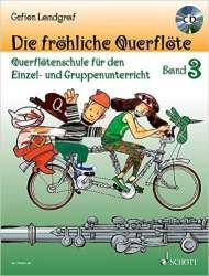 Die fröhliche Querflöte Band 3 (Ausgabe mit Online-Audiodatei) - Gefion Landgraf