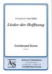 Lieder der Hoffnung - 00 Condensed Score (Direktion) -Diverse / Arr.Kurt Gäble