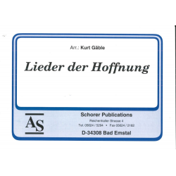 Lieder der Hoffnung - 19 F Horn 2 -Diverse / Arr.Kurt Gäble