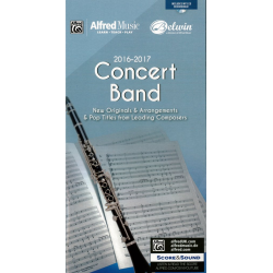 Promo CD: Alfred - Concert Band Music 2016-2017