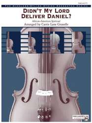 Didn't My Lord Deliver Daniel?(str orch) - Carrie Lane Gruselle