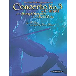 Concerto No.3 in C Minor (string orch) -Friedrich Seitz / Arr.Doris Preucil