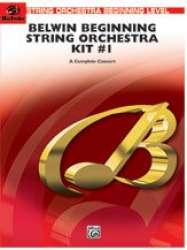 Belwin Beginning String Orchestra Kit #1 (including 'King William's March,' 'Minuet,' and 'Intrada') - Diverse / Arr. Bob Cerulli