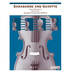 Sarabande and Gavotte (string orchestra) - Edvard Grieg / Arr. Brendan McBrien