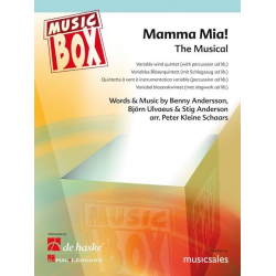 Mamma Mia - The Musical -Benny Andersson & Björn Ulvaeus (ABBA) / Arr.Peter Kleine Schaars