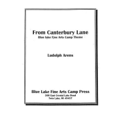 From Canterbury Lane - Concert Band - Ludolph Arens / Arr. Gilbert Stansell