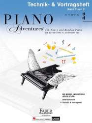 Piano Adventures: Technik- & Vortragsheft 3 - Nancy Faber