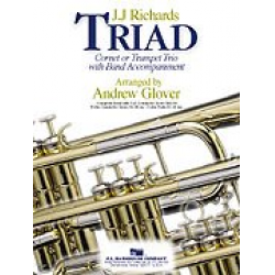 Triad Trumpet (Trumpet Trio with Band) - Joseph John Richards / Arr. Andrew Glover