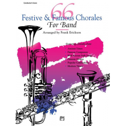 66 Festive & Famous Chorales. score - Frank Erickson / Arr. Frank Erickson